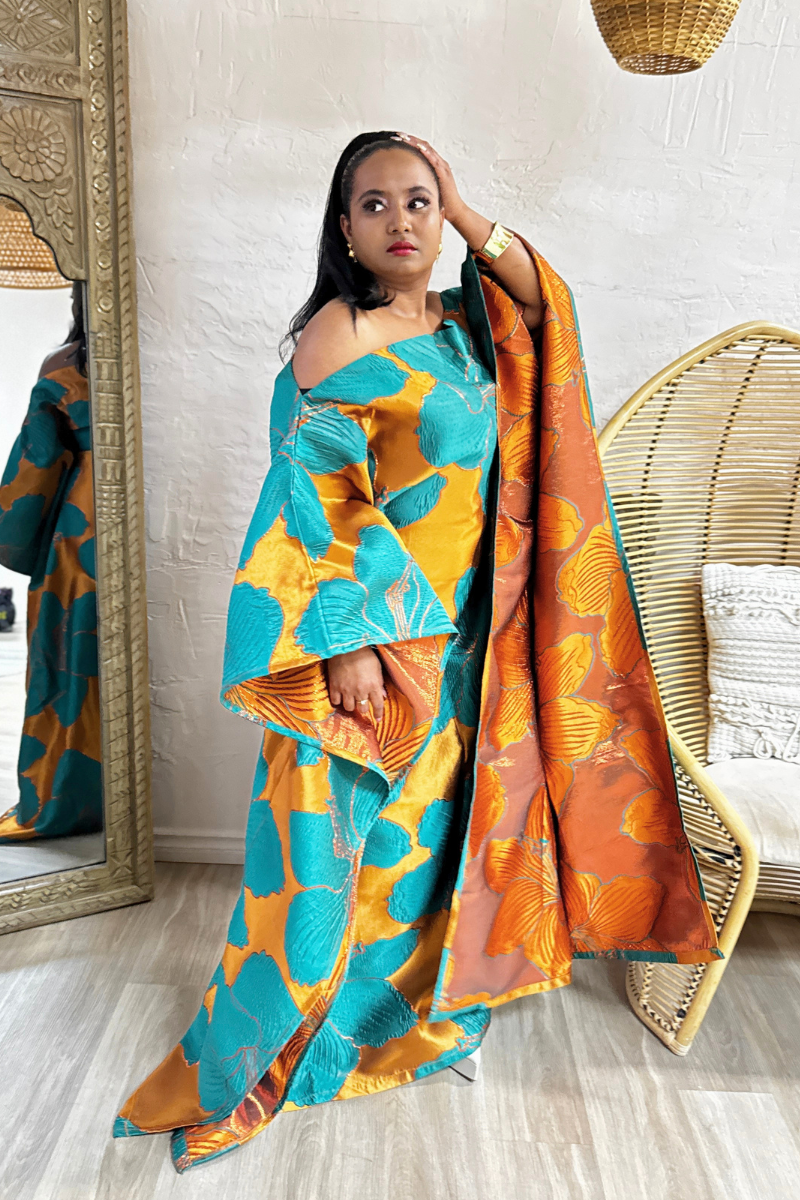 Boubou Regal Grace (Bleu clair)