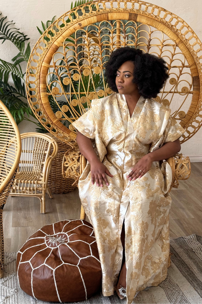 Royalty Luxury Boubou - Gold