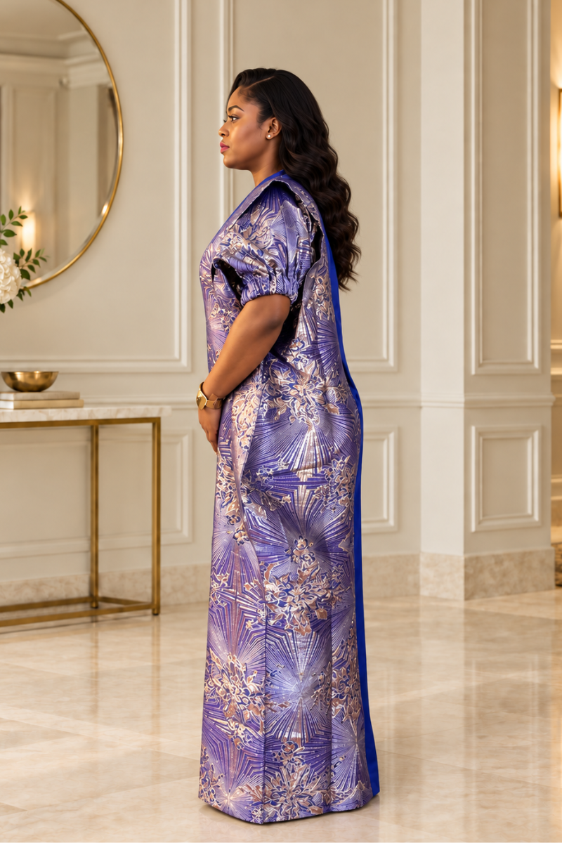 The Royal Blue Boubou