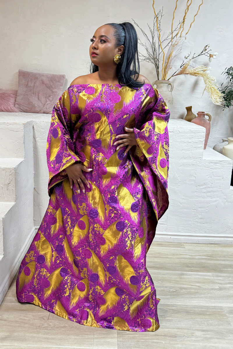 Boubou Regal Grace (Bleu clair)