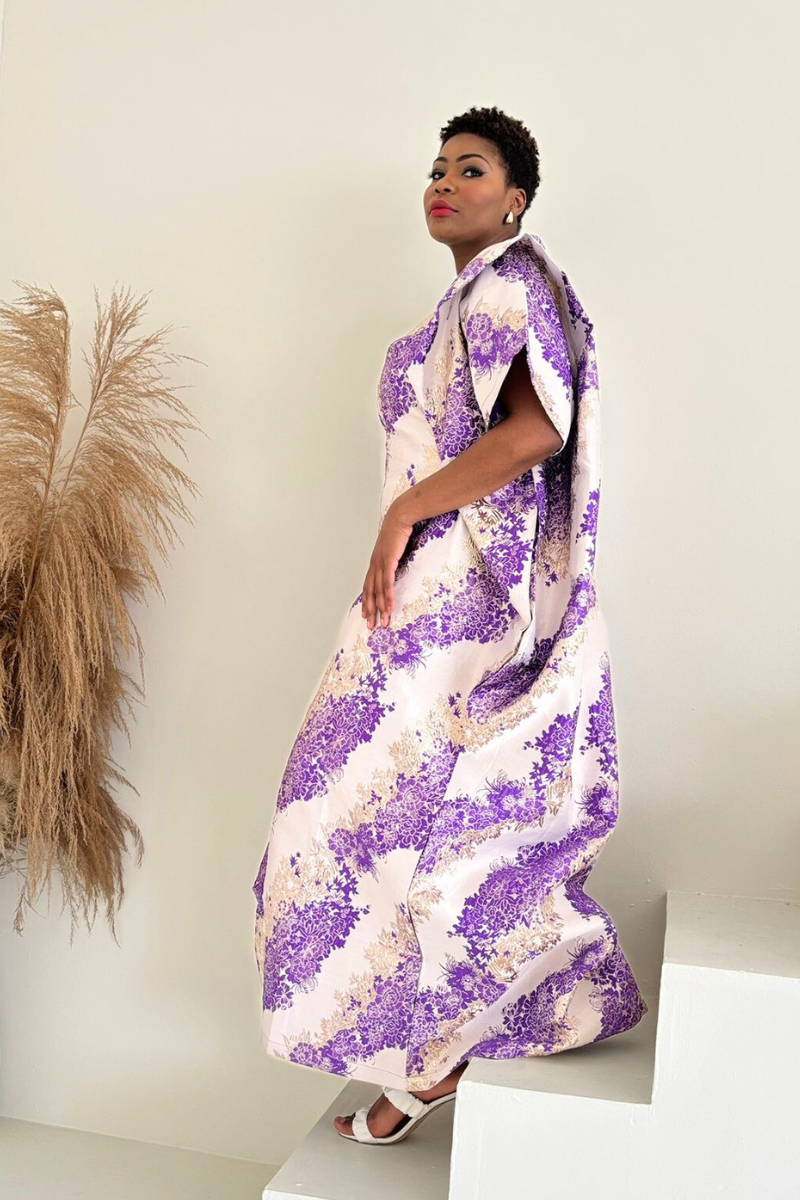 Royalty Luxury Boubou - Purple
