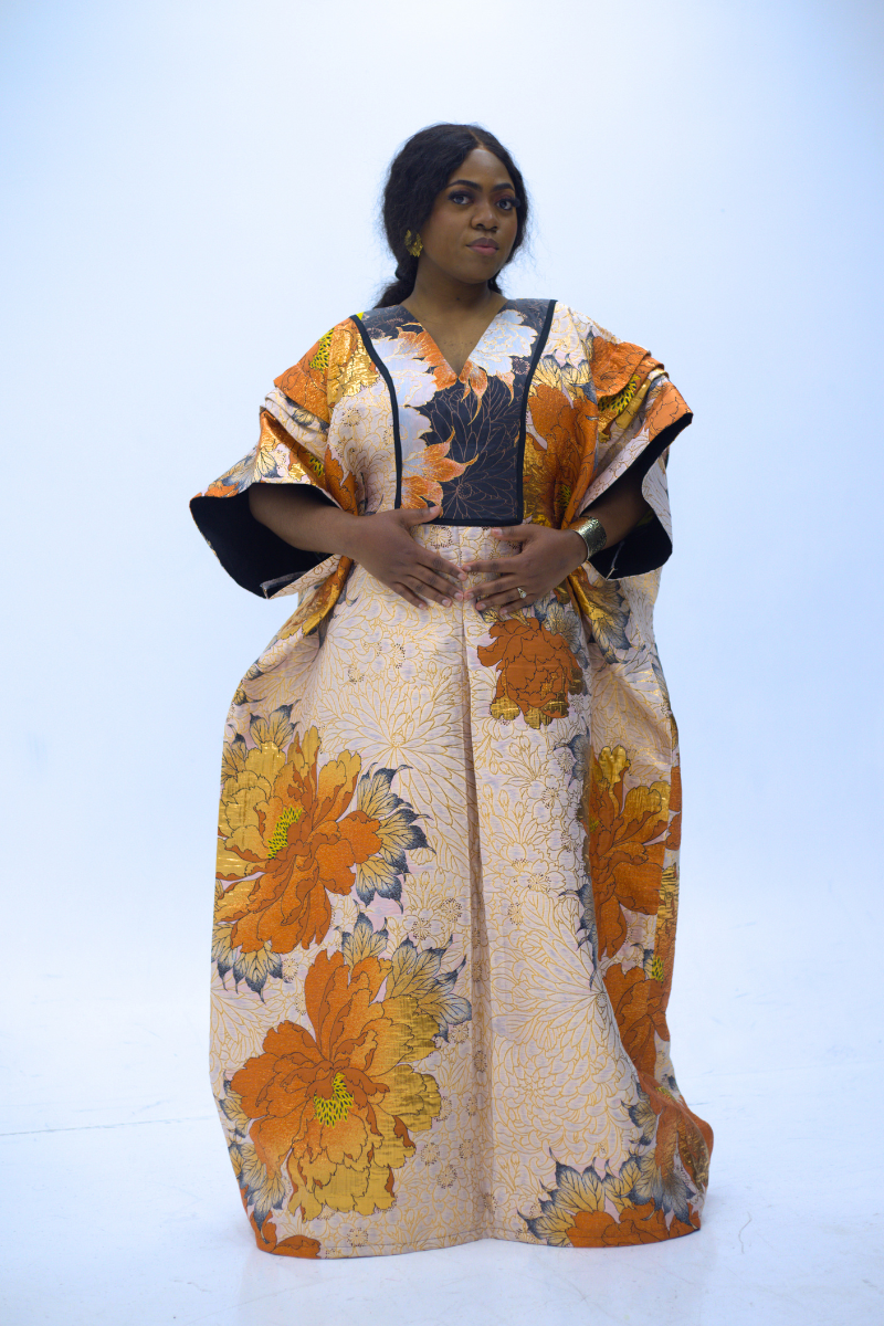 Orange Prestige Boubou