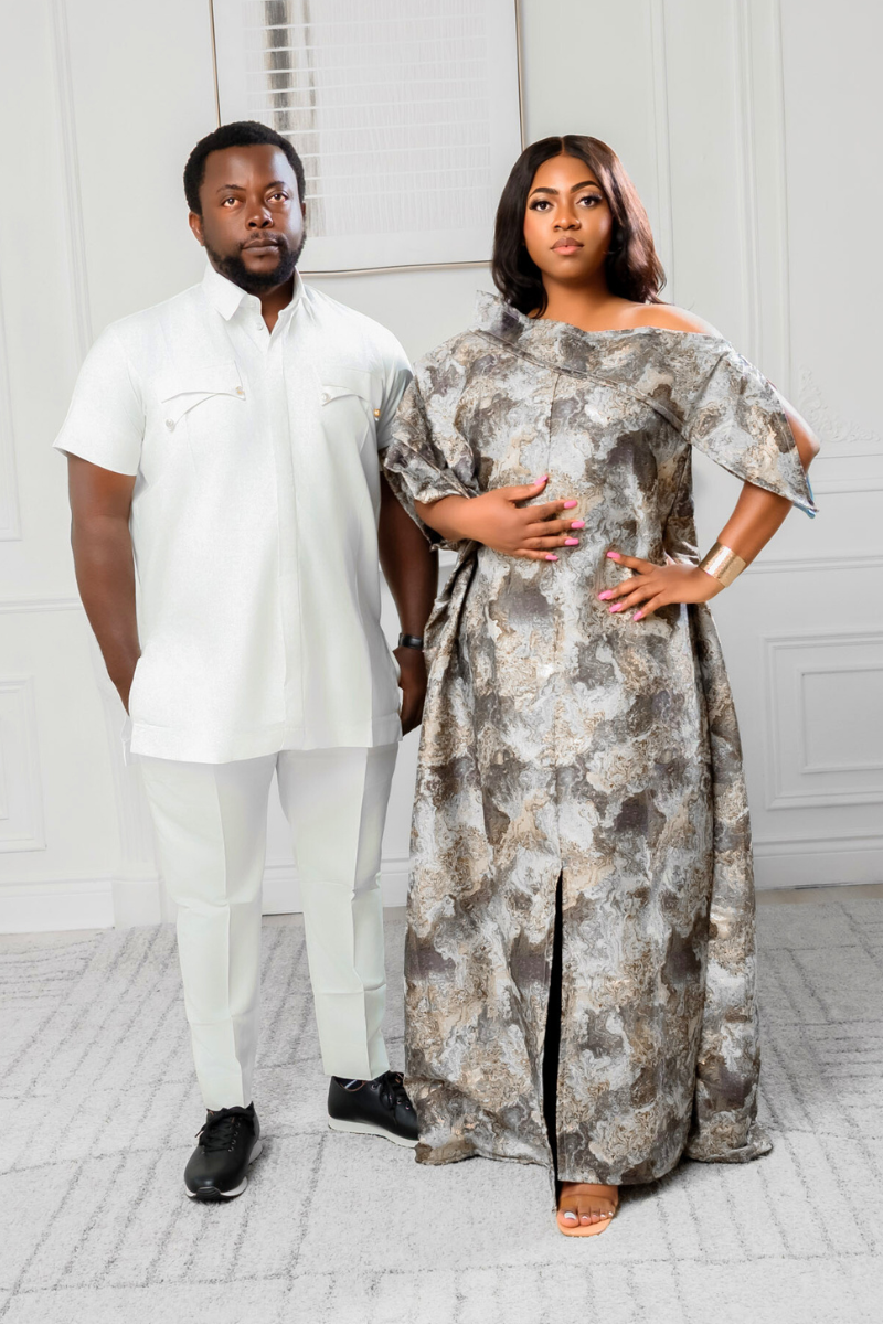 SUTURA Royal Boubou - Gray