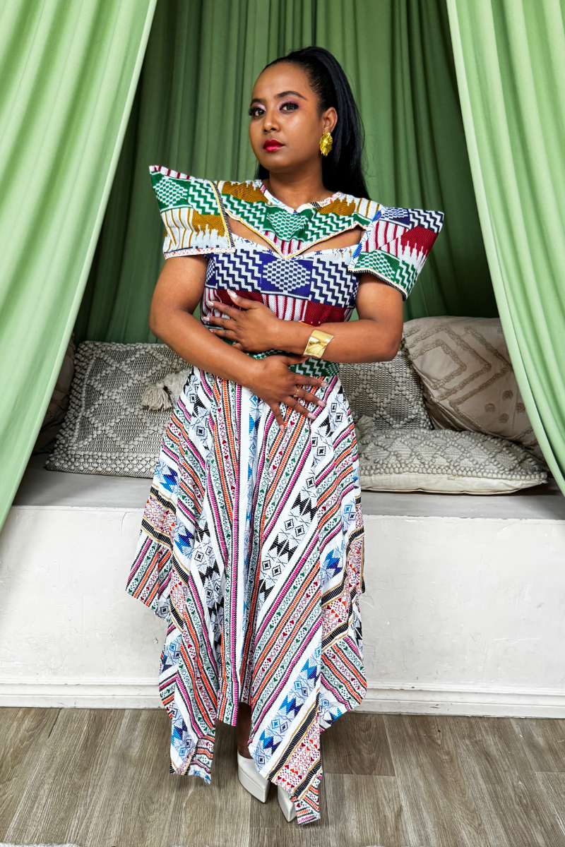 Adepa Royal Kente Dress