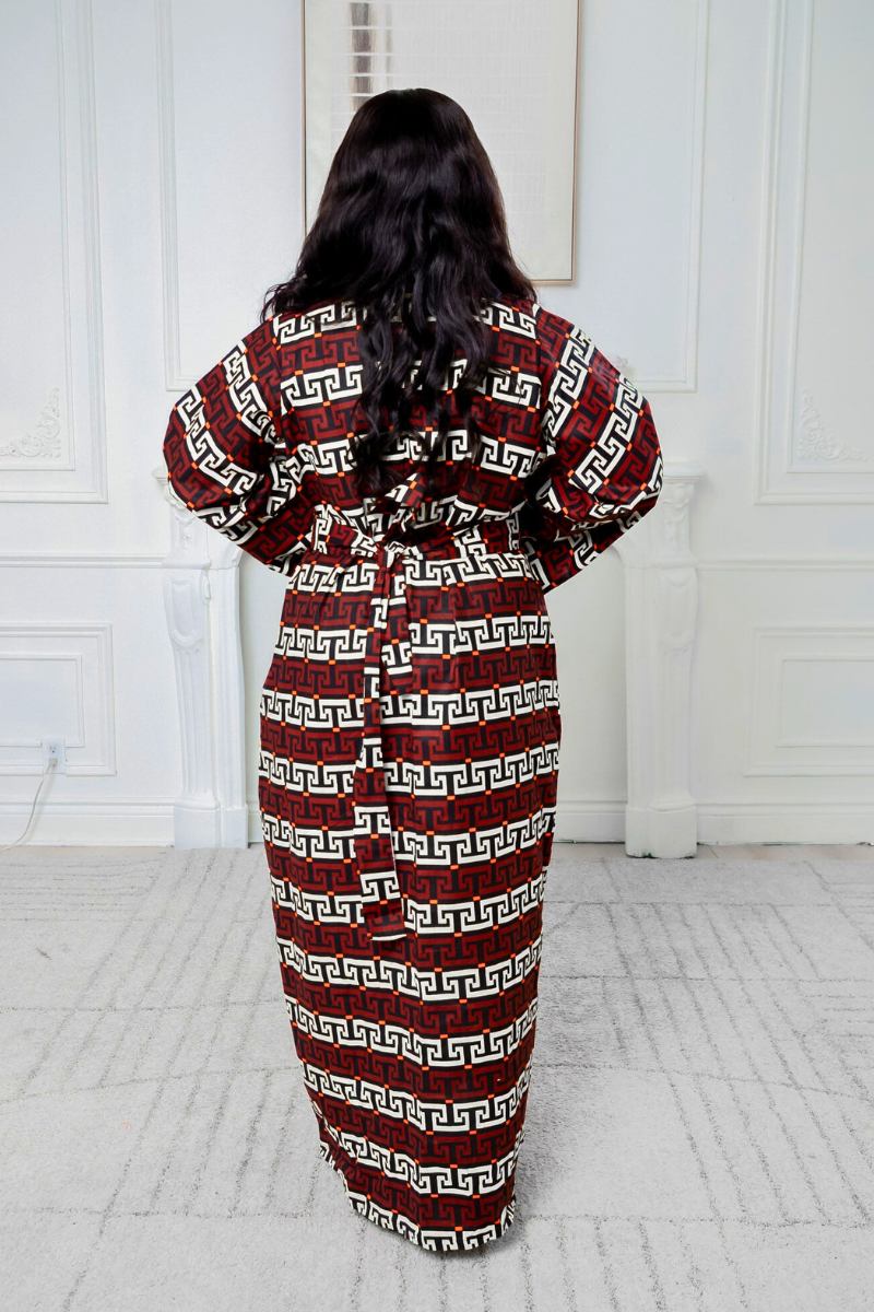 The Royal Kimono - Brown