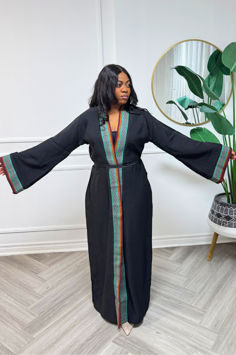The Royal Kimono - Black