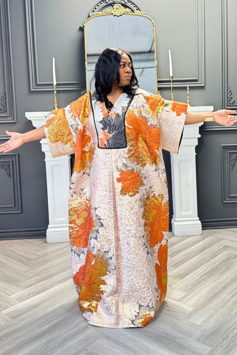 Orange Prestige Boubou