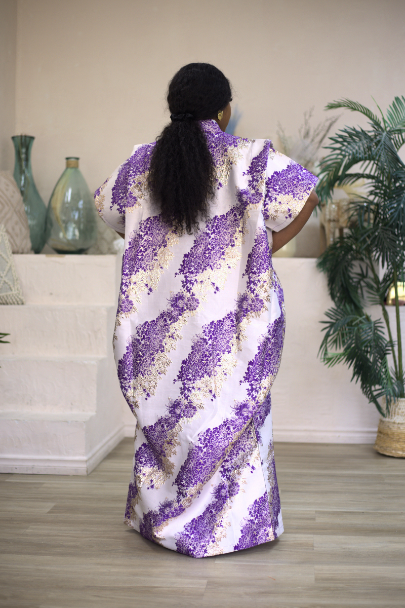 Royalty Luxury Boubou - Purple