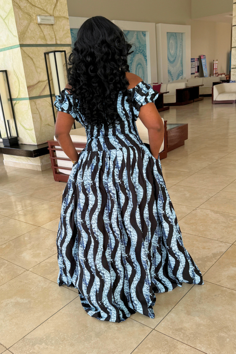 Sasha Ankara Dress