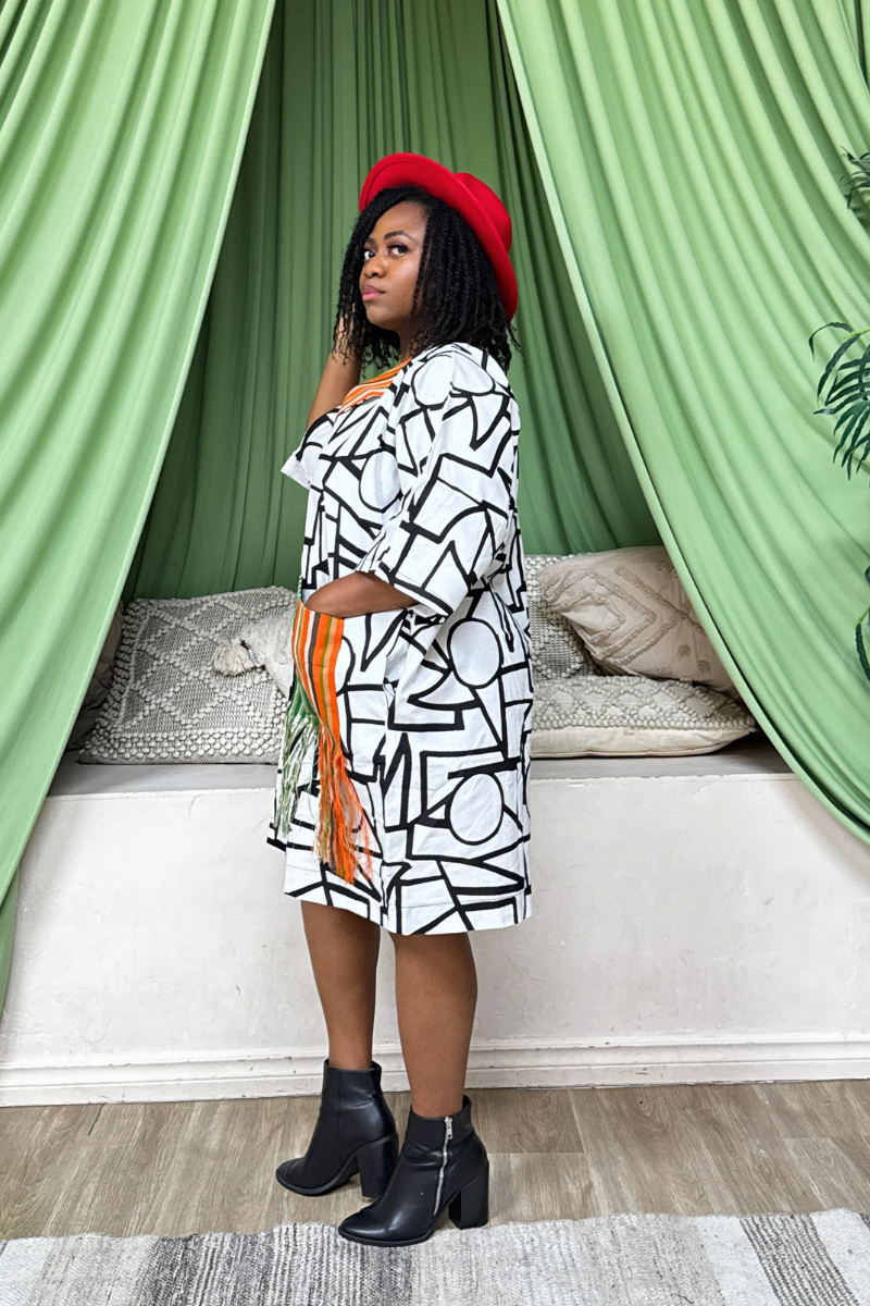 Bali Shirt Dress - White