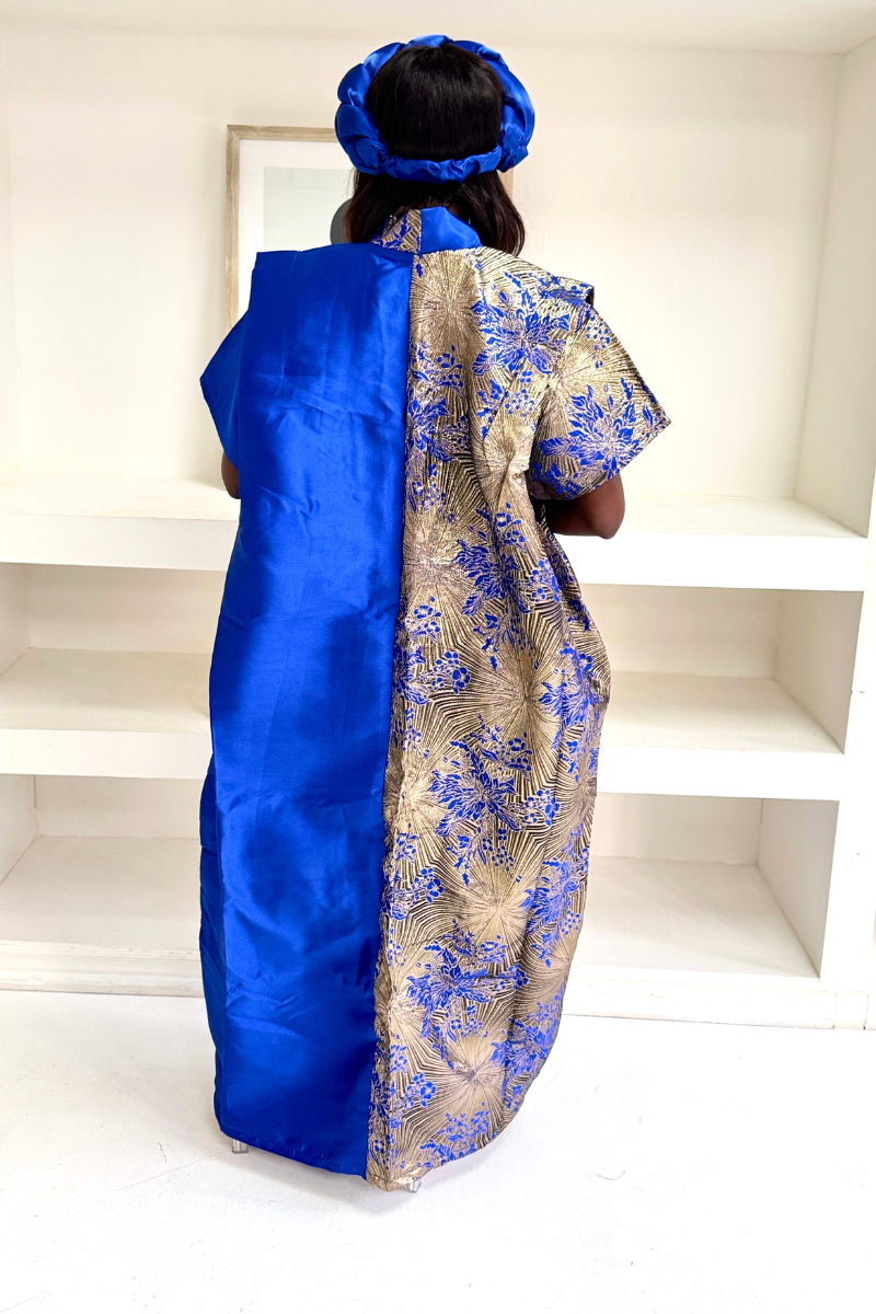 The Royal Blue Boubou Set