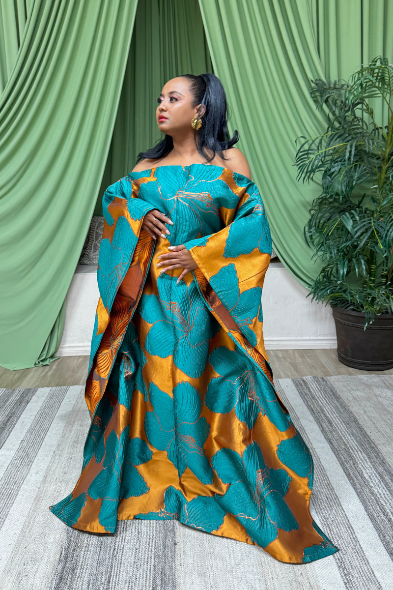 Boubou Regal Grace (Bleu clair)