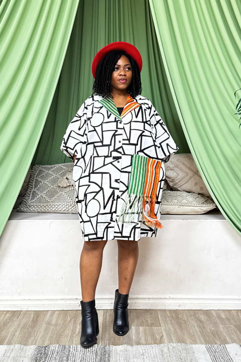 Bali Shirt Dress - White