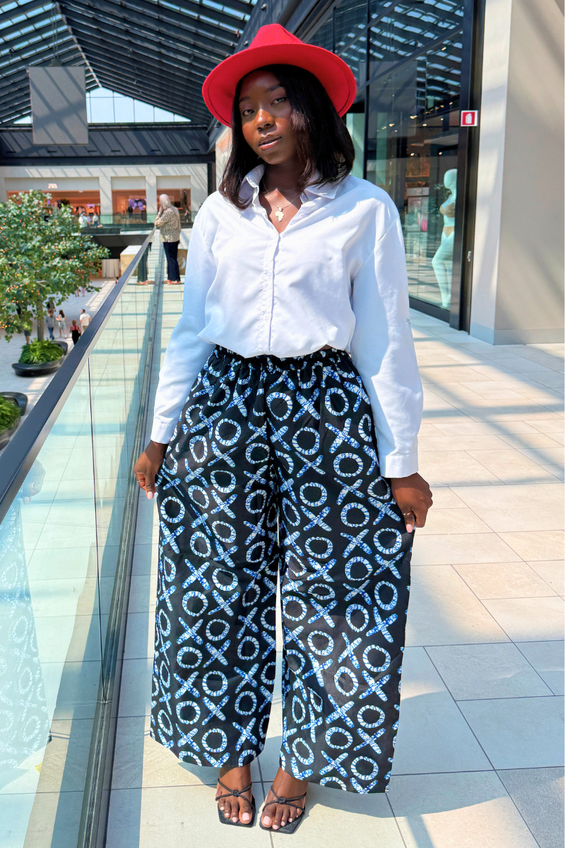 Ankara Blue Pant