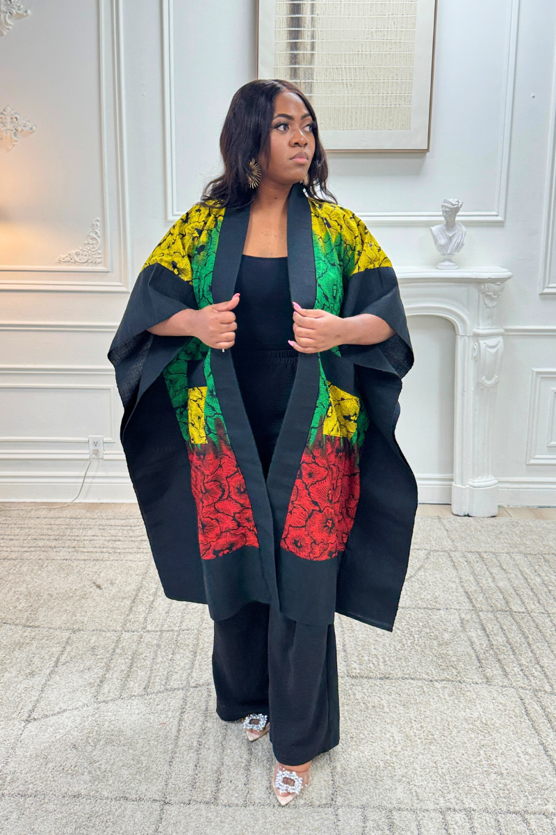 Makasi Kimono Jacket - Colorful