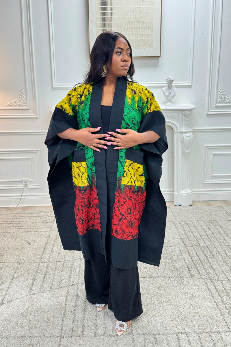 Makasi Kimono Jacket - Colorful