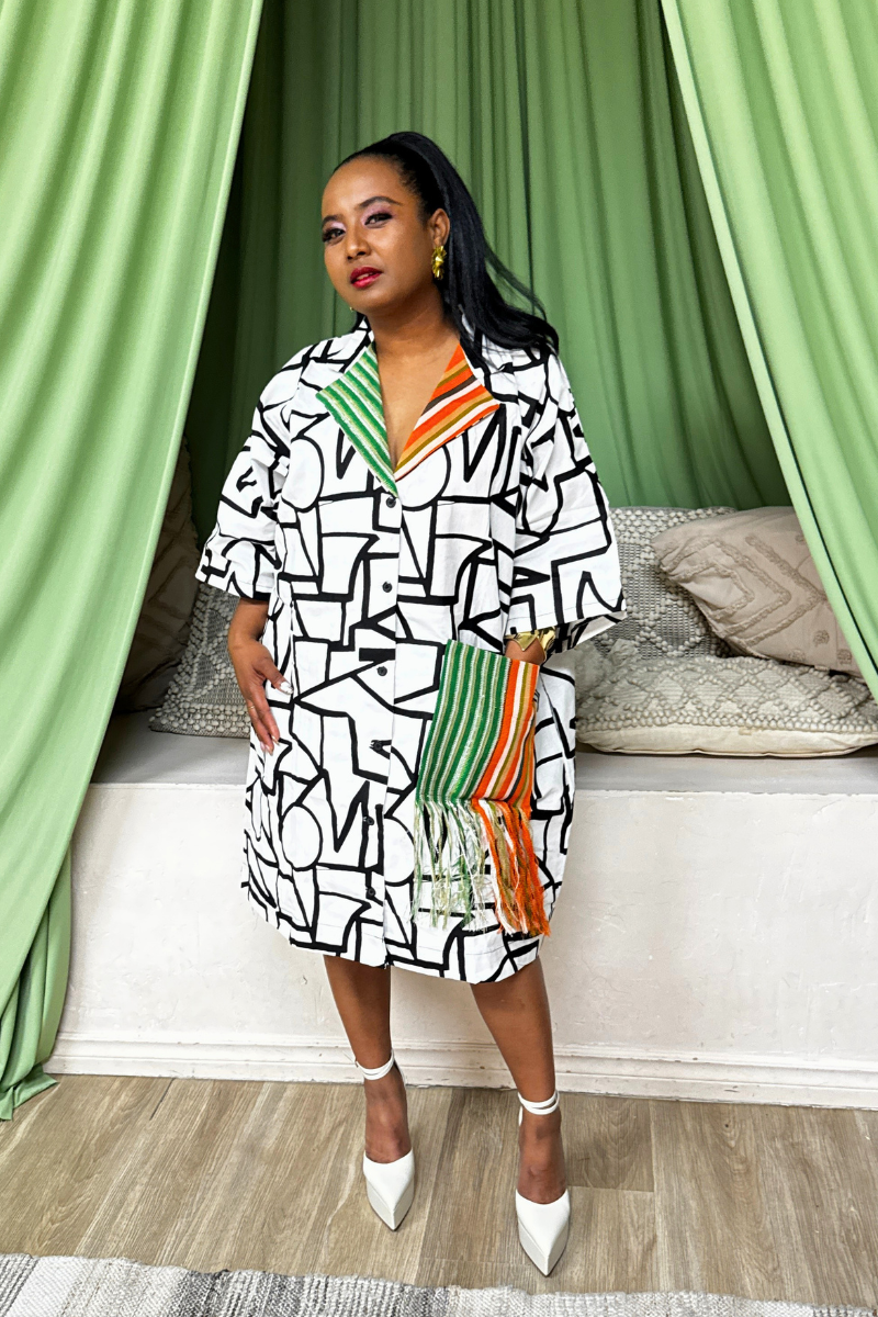 Bali Shirt Dress - White