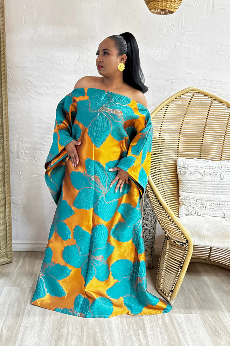 Boubou Regal Grace (Bleu clair)