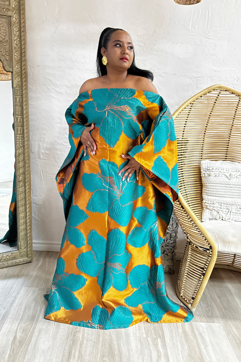 Boubou Regal Grace (Bleu clair)