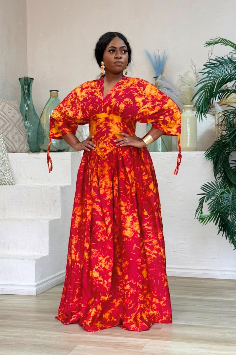 Lucy Adire Dress Lucy Adire Dress