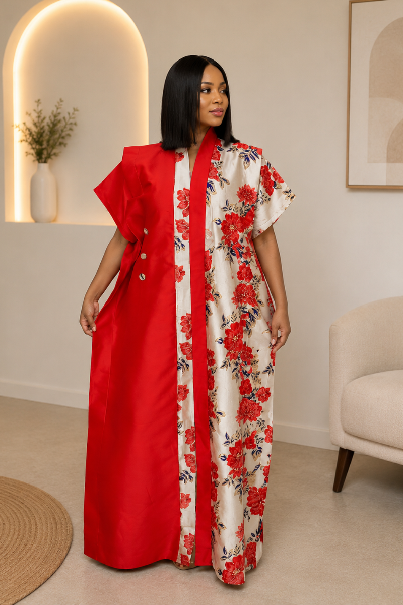 Double Ton Red Boubou