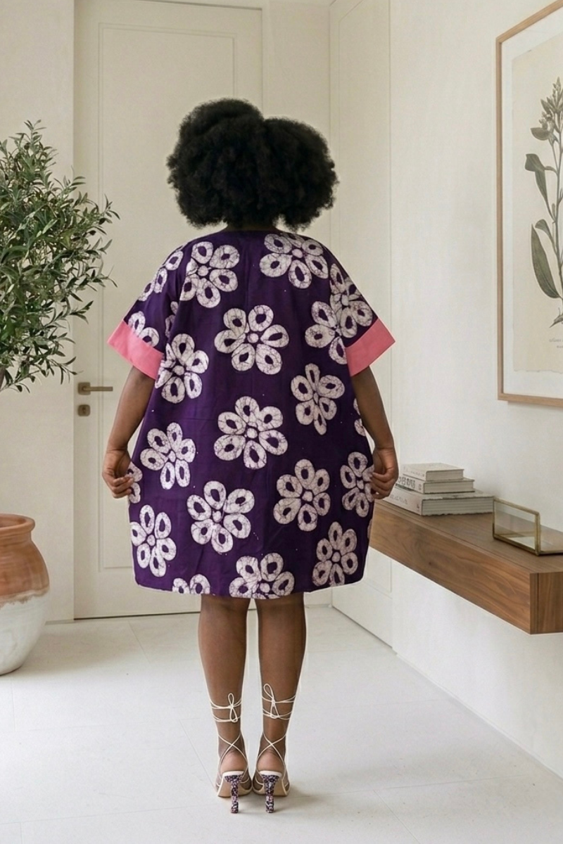 Aura Mini Boubou (Violet)