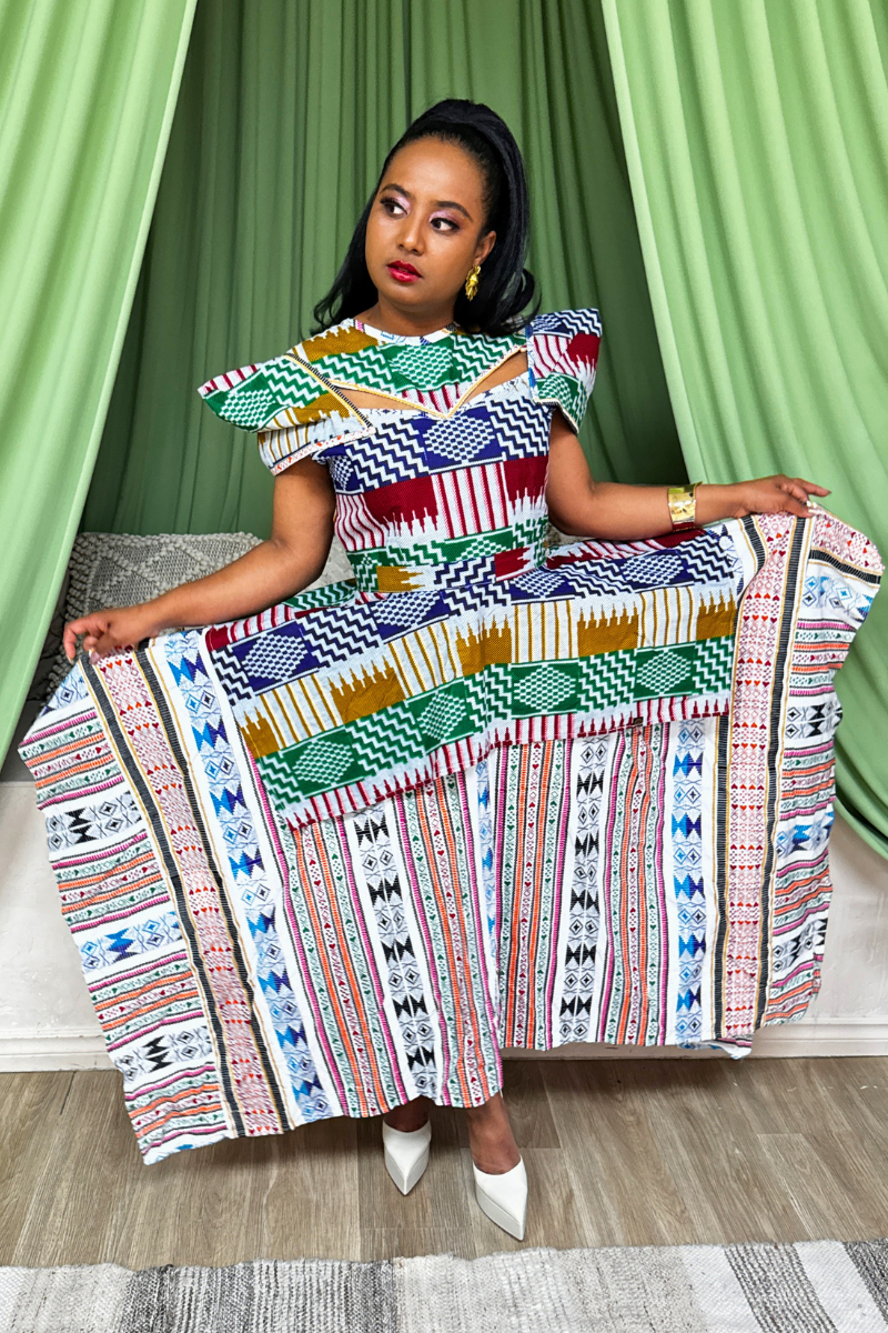 Adepa Royal Kente Dress