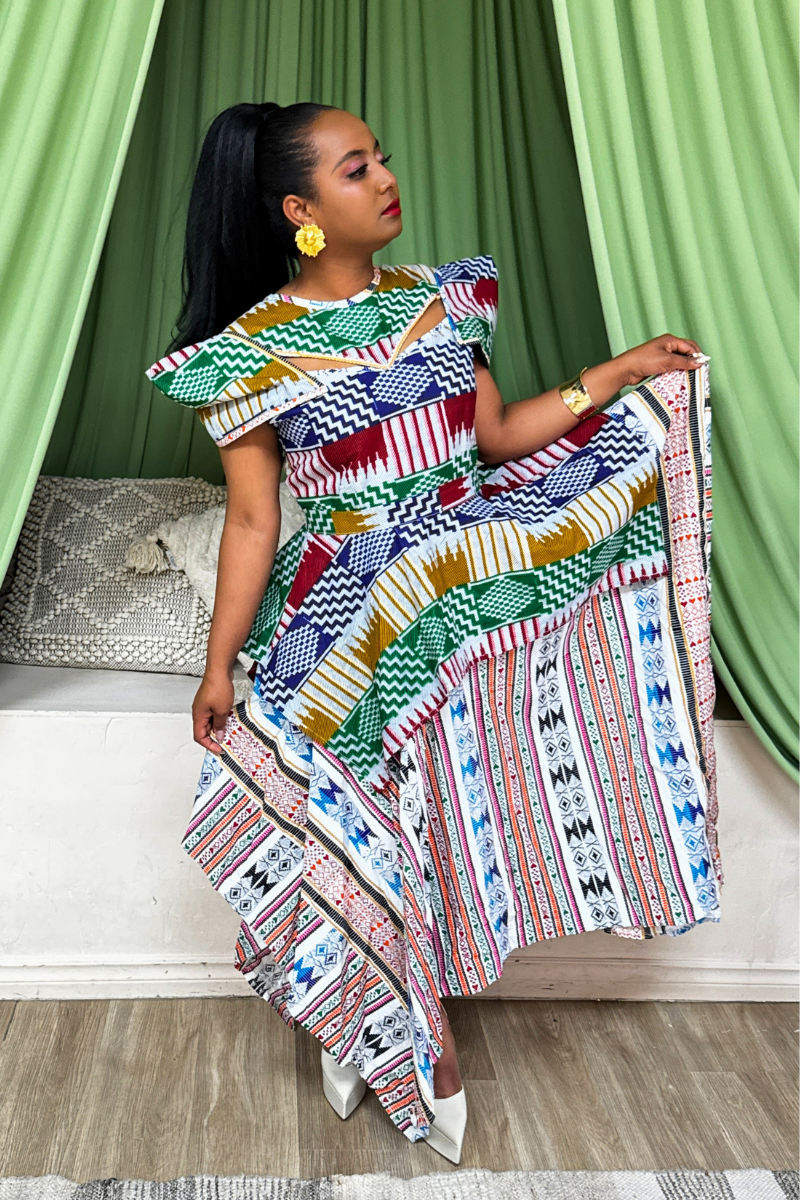 Adepa Royal Kente Dress