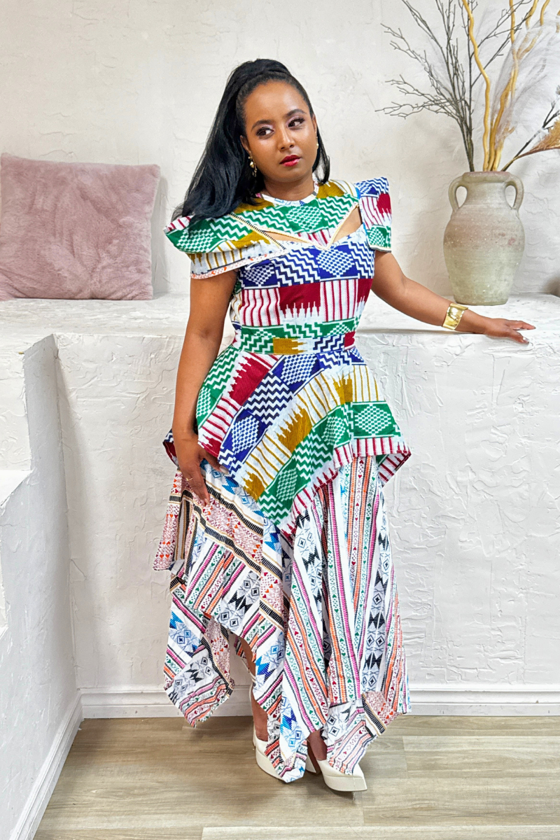 Adepa Royal Kente Dress