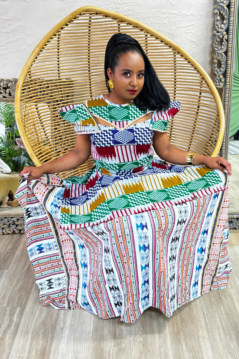 Adepa Royal Kente Dress