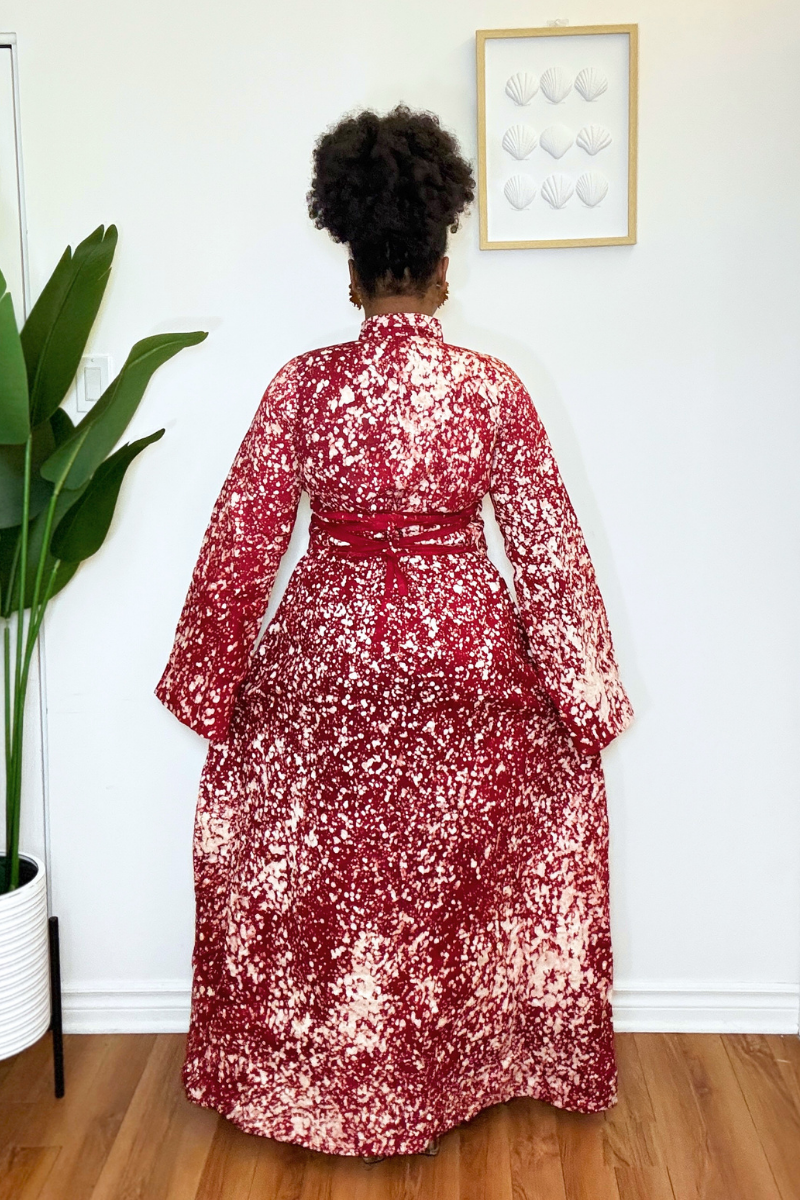 Rita Adire Dress