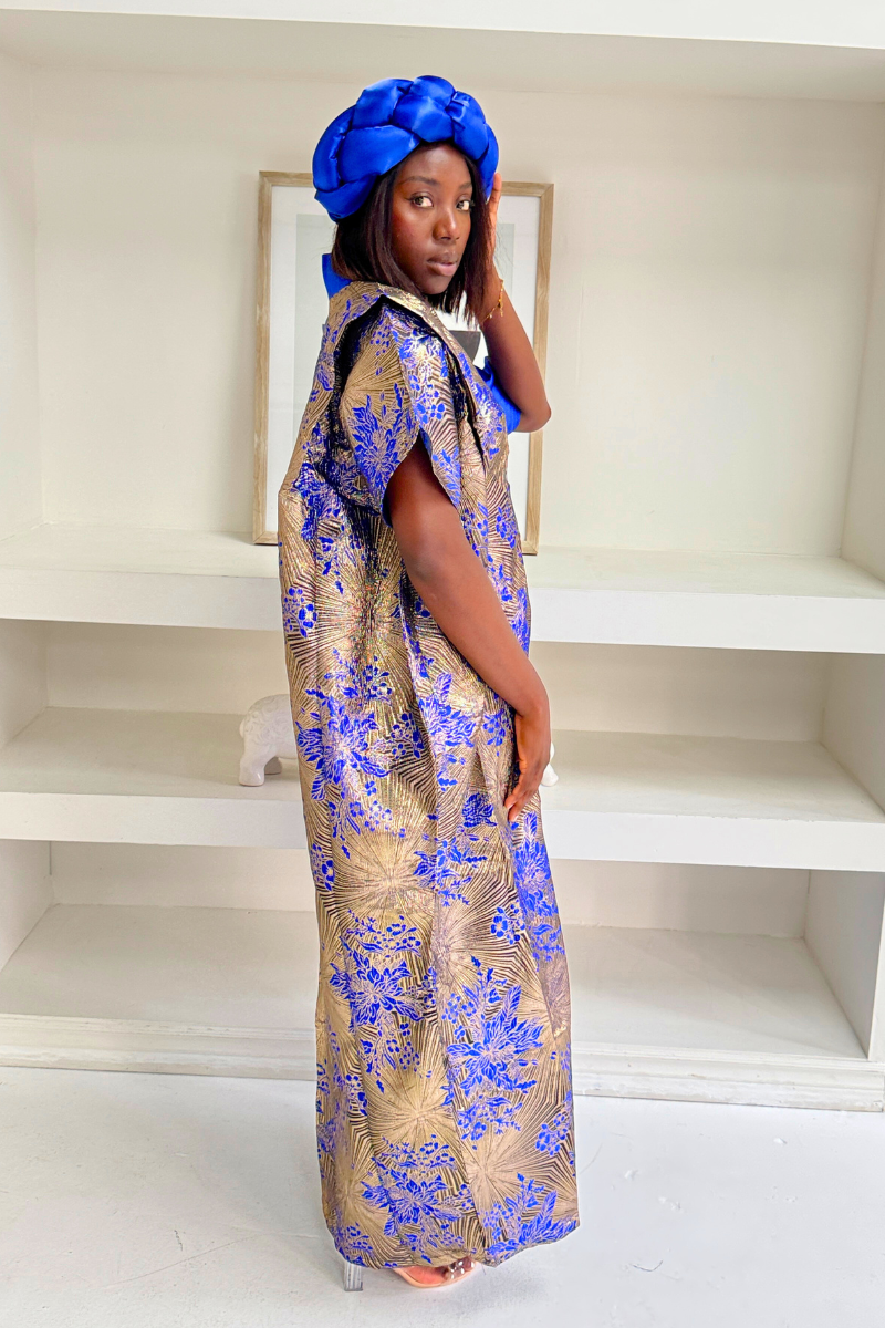 The Royal Blue Boubou Set