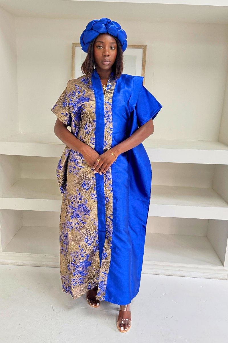The Royal Blue Boubou Set