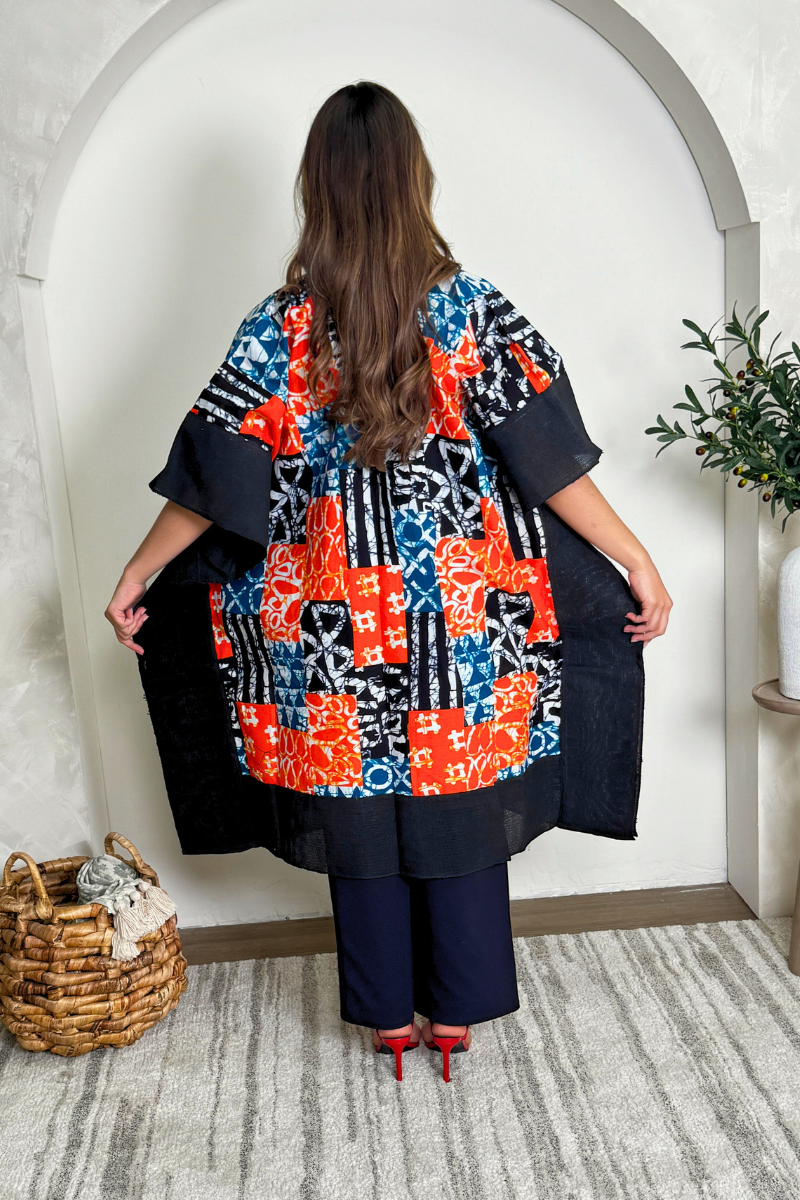 Makasi Kimono Jacket - Black
