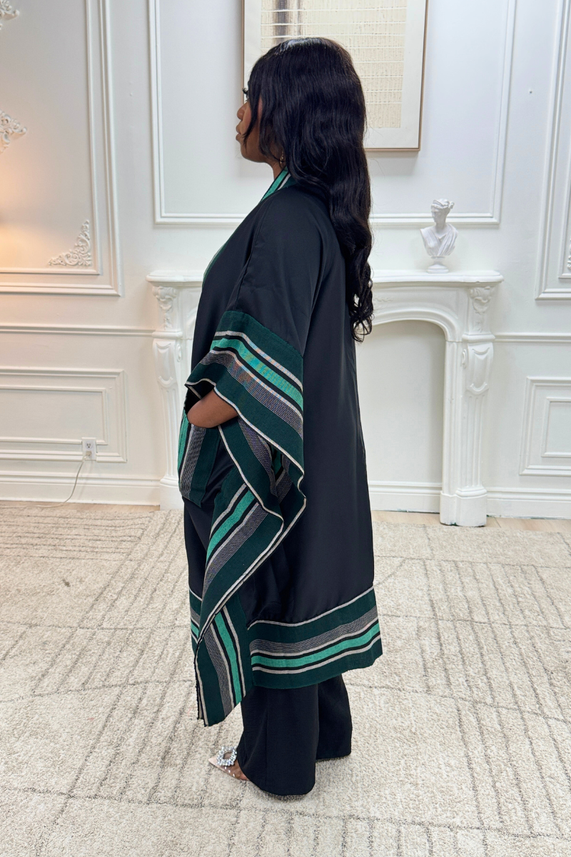 Makasi Kimono Jacket - Black