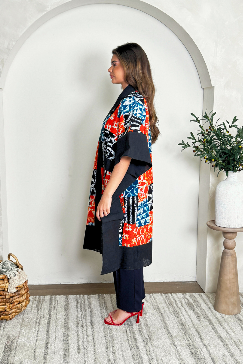 Makasi Kimono Jacket - Black