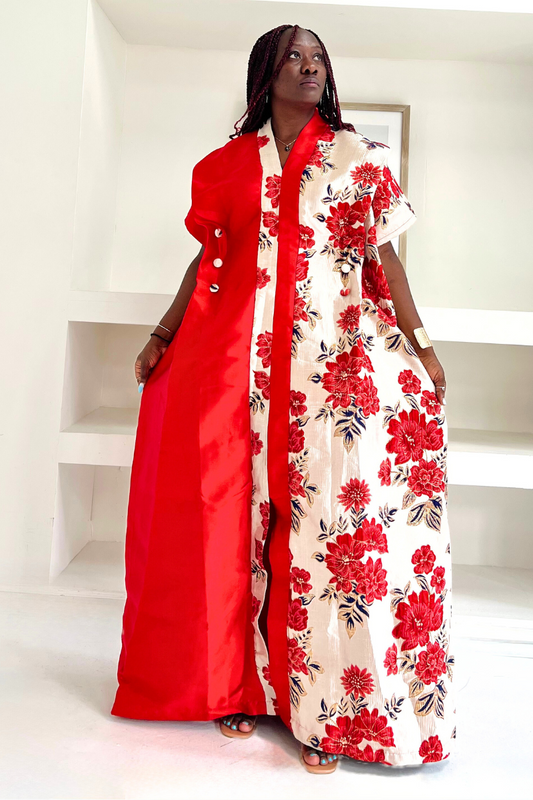 Double Ton Red Boubou