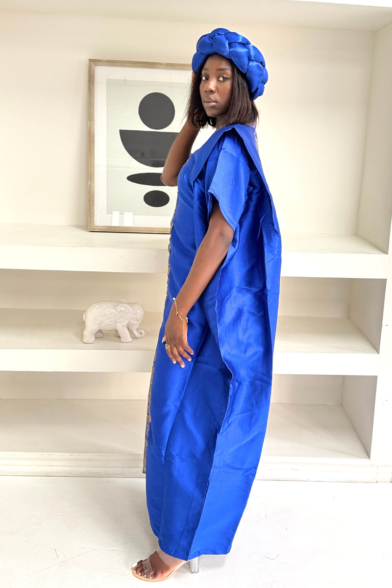 The Royal Blue Boubou Set
