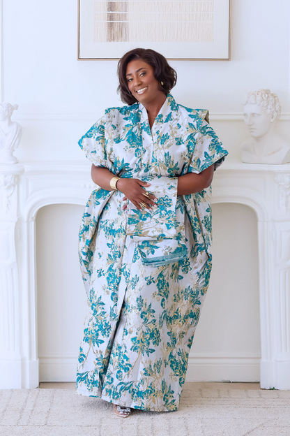 Royalty Luxury Boubou - Green