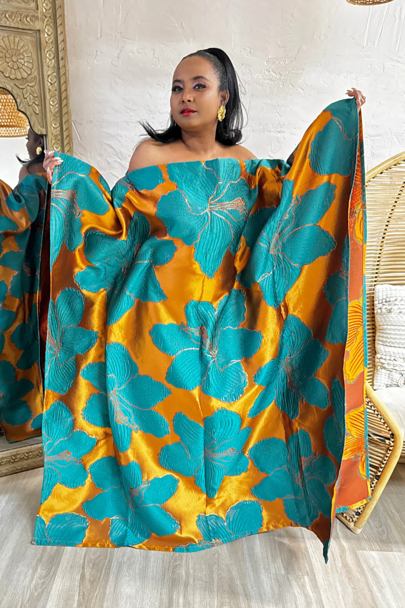 Boubou Regal Grace (Bleu clair)