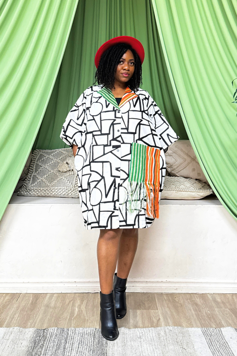 Bali Shirt Dress - White