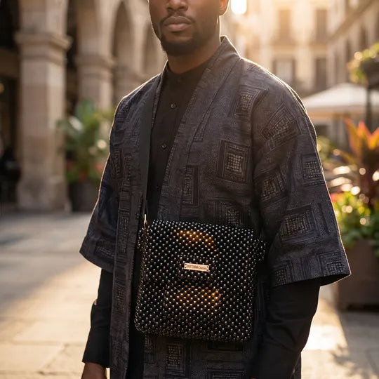 Sac perlé Perle Noire